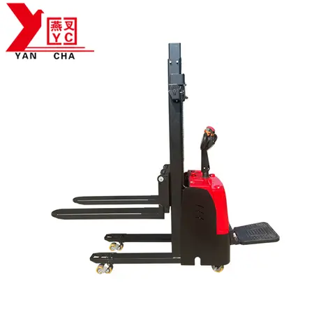 全电动双提升堆垛车