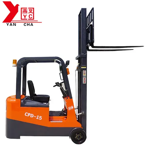 1吨平衡重式三轮前驱叉车